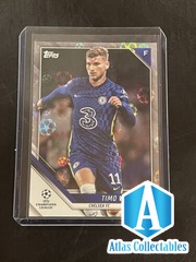 2021-22 Topps UEFA Champions League #24 Timo Werner Starball Foil Parallel